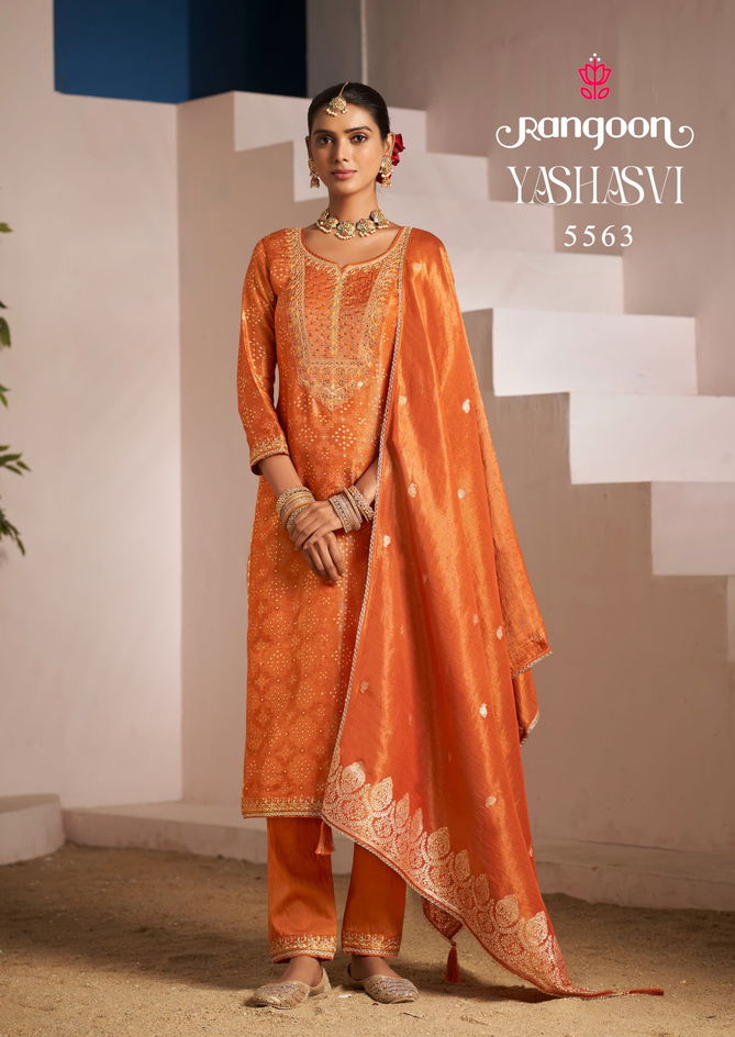 Yashasvi By Rangoon Viscose Kurti With Bottom Dupatta Wholesalers In India
